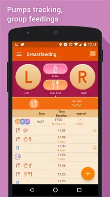 Breastfeeding android App screenshot 6